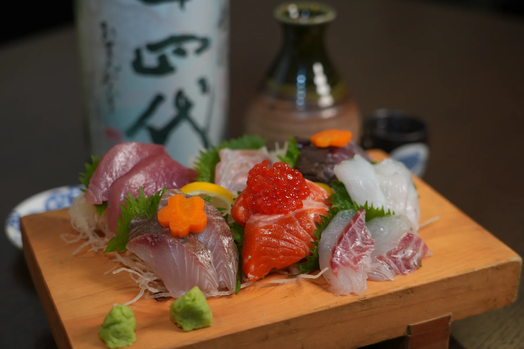 海鮮酒場うお心楠葉店の刺身盛り